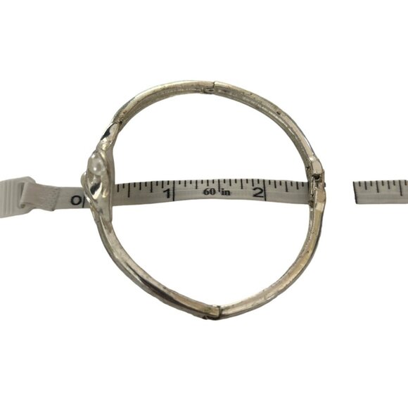 Vintage Avon Bundle Gold Disc Bracelet Silver Pearl Bangle 4 items - Picture 10 of 14